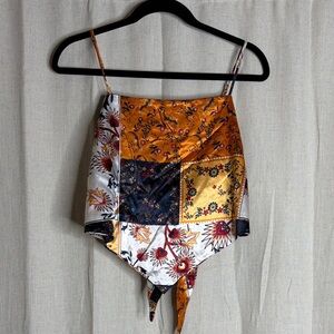 Rue21 Multicolor Patchwork Cami Top